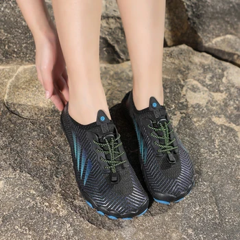 Болотные кроссовки, нескользящая походная обувь для болот, Быстросохнущая обувь для серфинга, Дышащие износостойкие принадлежности для активного отдыха на озере
