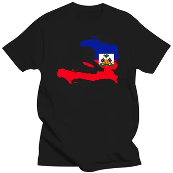 Рубашка с флагом Гаити, Гаитянская одежда, Карибский Флаг Гаити, Мужская и женская футболка, Бесплатная доставка, Топы, футболка