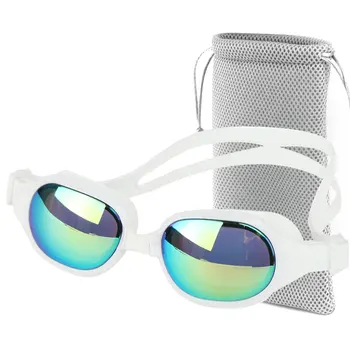 Профессиональные очки для плавания с противотуманными УФ-линзами для взрослых, водонепроницаемые регулируемые силиконовые мужские Женские очки для плавания в бассейне